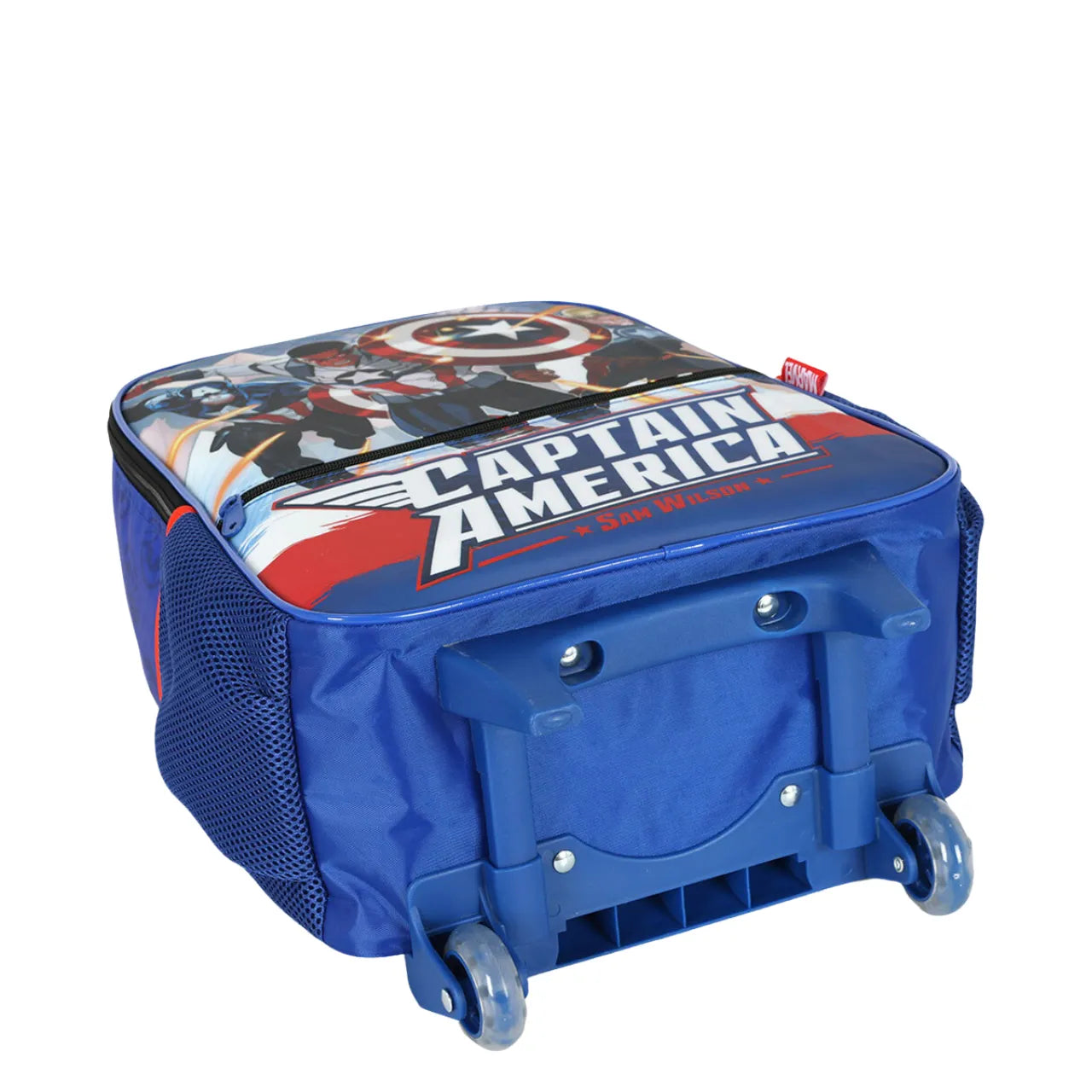 Kit Mochila de Rodas Avengers Azul com Lancheira e Estojo