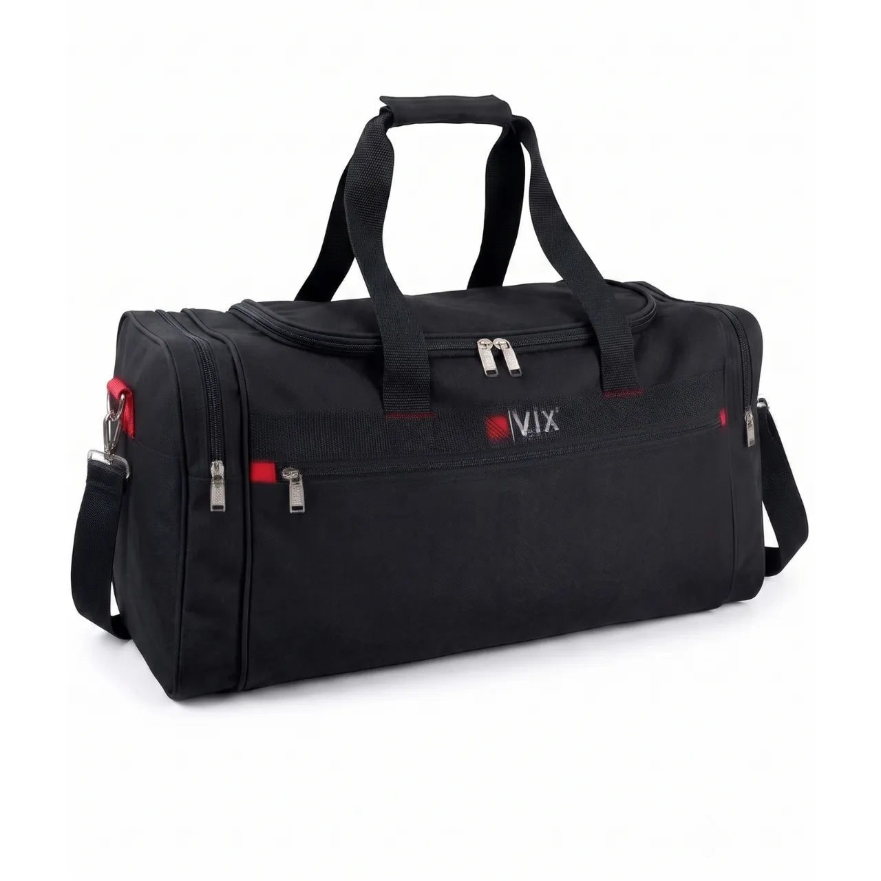 Bolsa De Viagem Grande Preta De Polyester Republic Vix