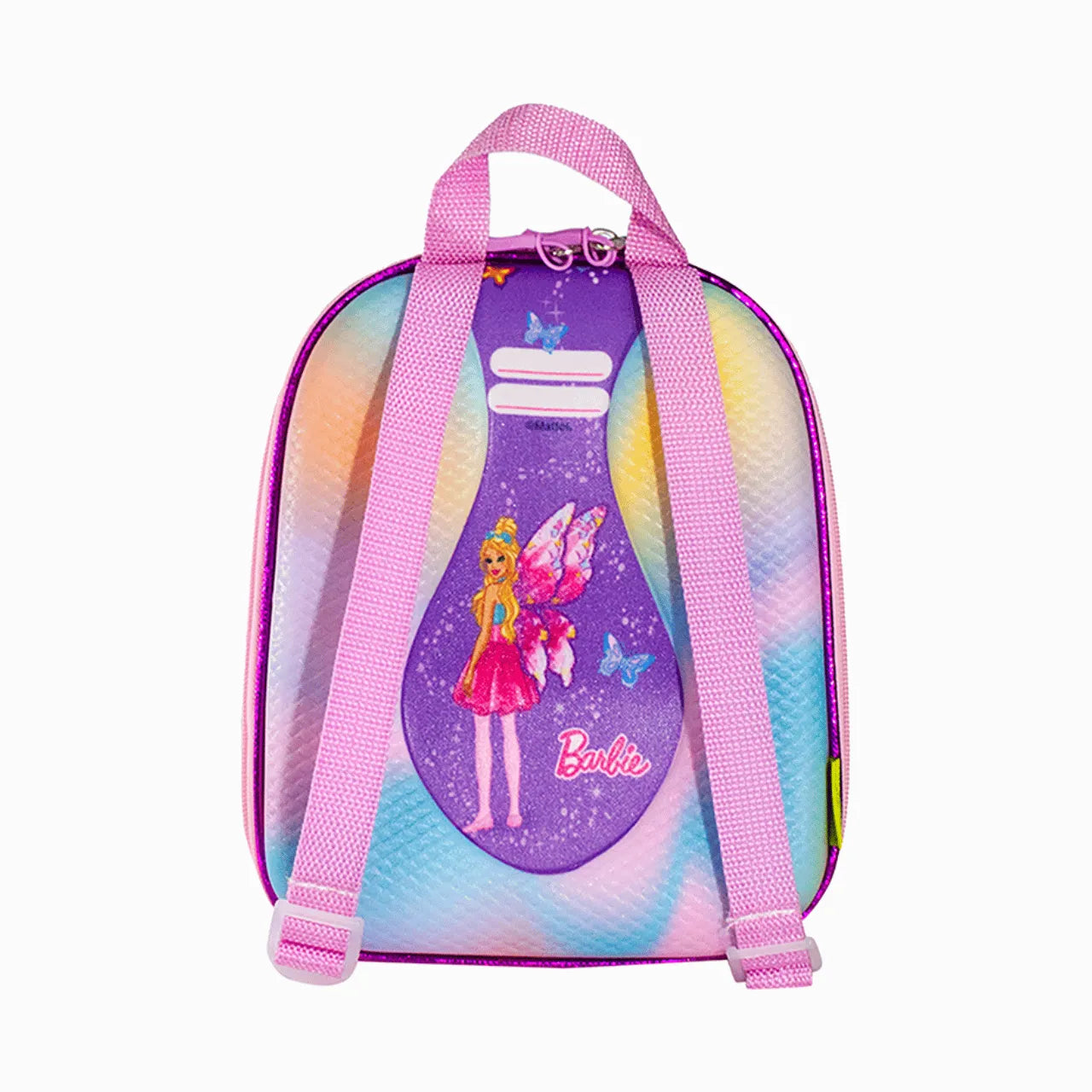 Kit Mochila e Lancheira Barbie Borboleta