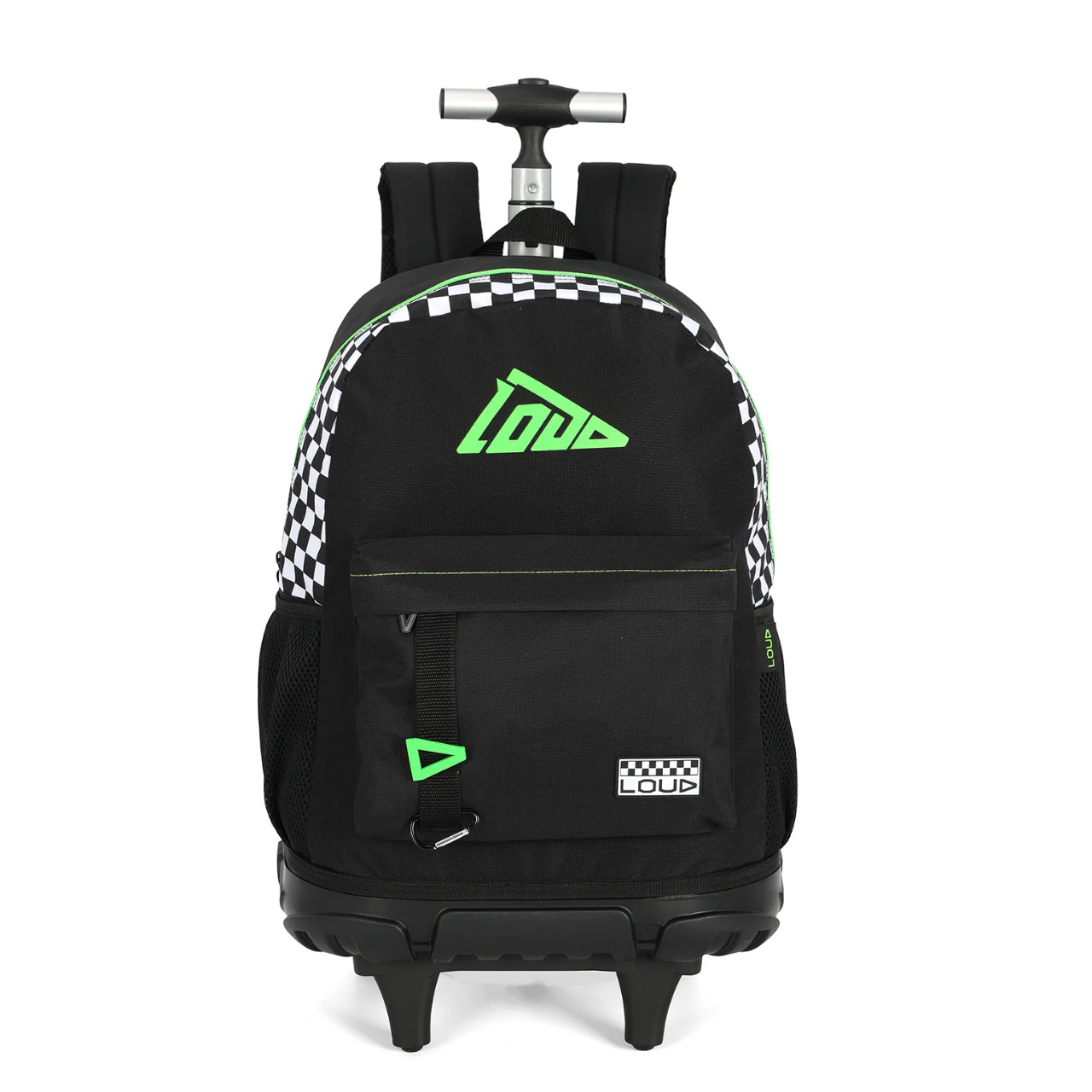 Mochila de Rodinha Escolar Loud Verde Chadrex Luxcel