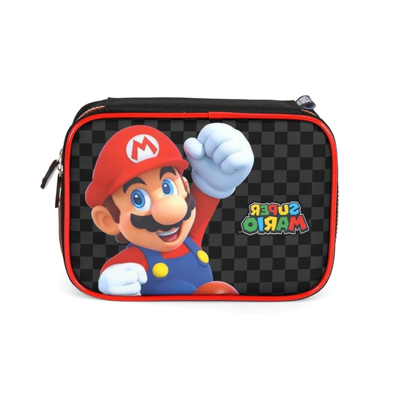Kit Mochila de Rodas Super Mario com Lancheira e Estojo Box