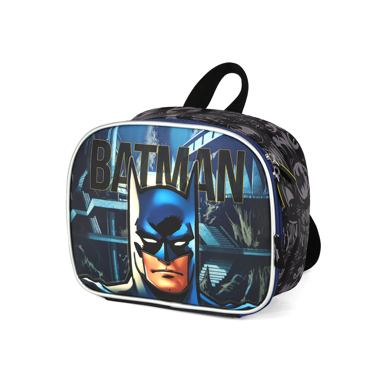 Kit Mochila de Rodas Batman com Máscara 3D e Lancheira