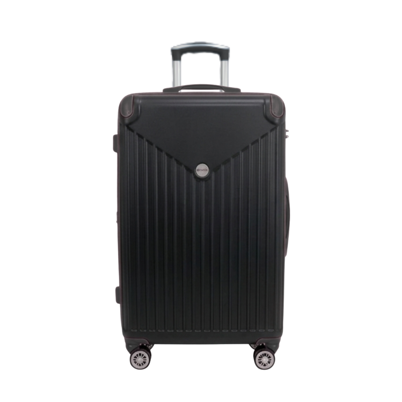Mala de Viagem 23kg Hinza ABS Preta com Cadeado TSA