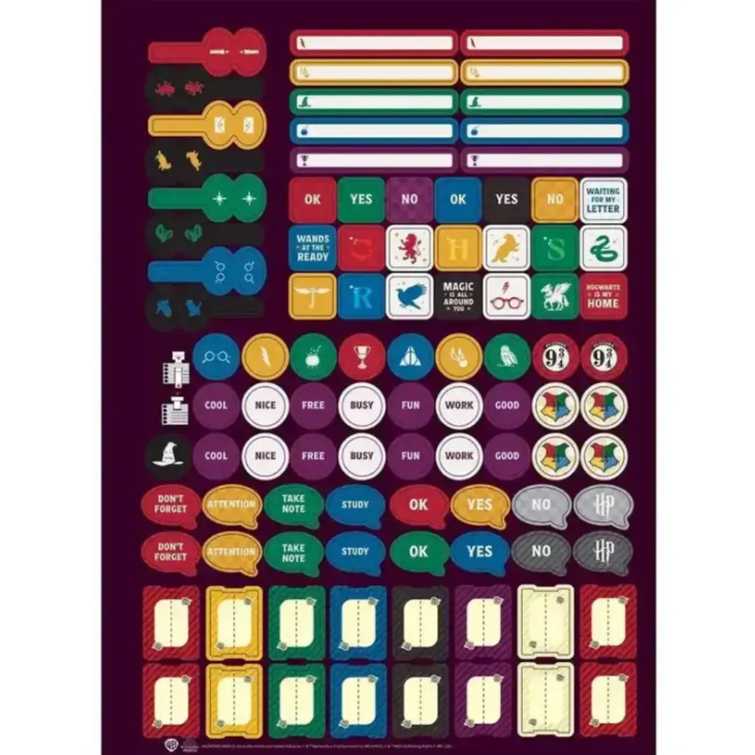 Caderno Universitário Espiral Harry Potter Hogwarts Jandaia 10 Matérias