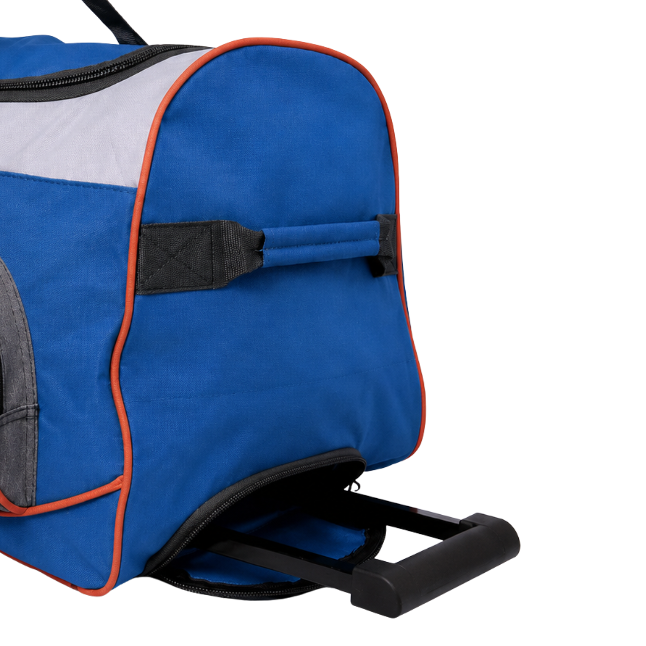 Bolsa de Viagem com Rodinhas Clio Grande Cinza e Azul