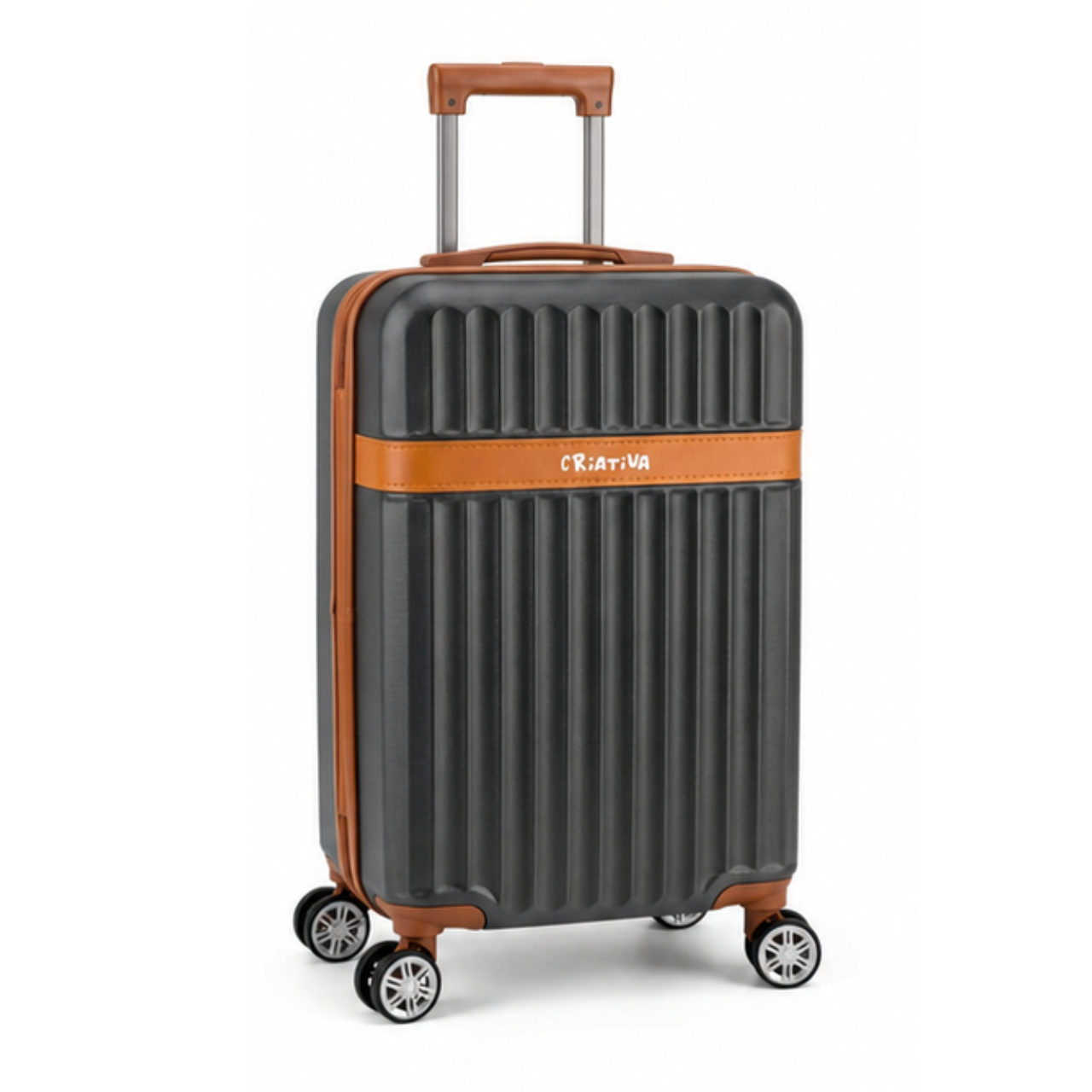 Mala Viagem de Bordo Criativa Premium 10kg Grafite