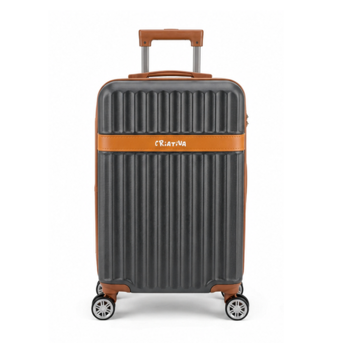 Mala Viagem de Bordo Criativa Premium 10kg Grafite
