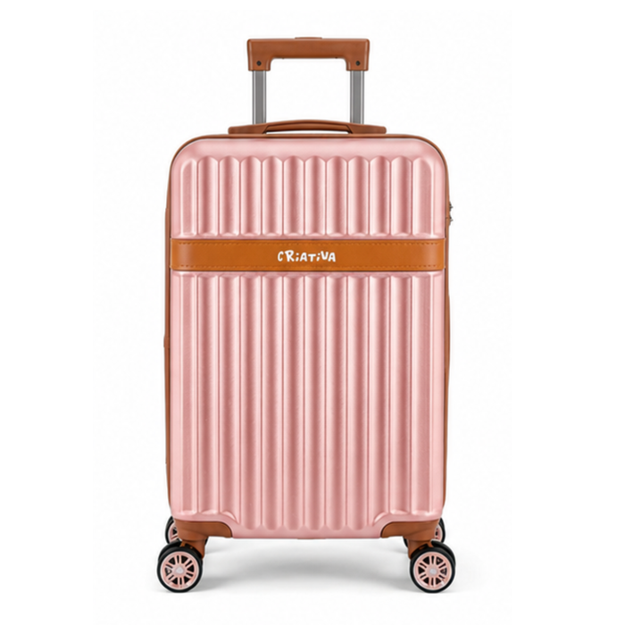 Mala Viagem de Bordo Criativa Premium 10kg Rose