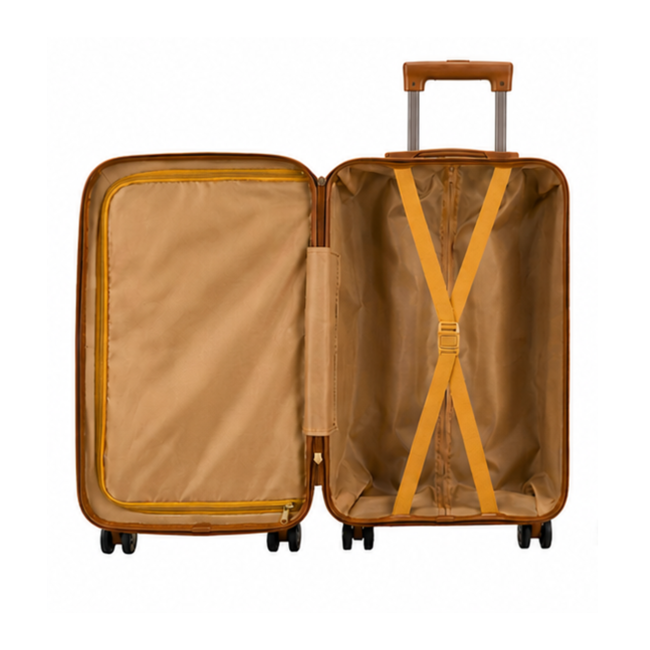 Mala Viagem de Bordo Criativa Premium 10kg Champanhe
