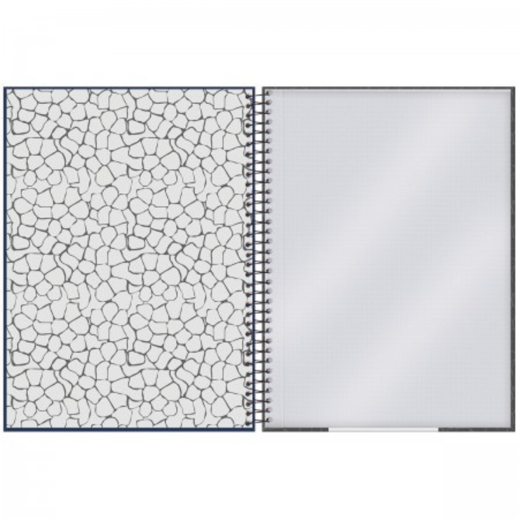 Caderno Universitário Espiral Longboard Foroni Surf 15 Matérias