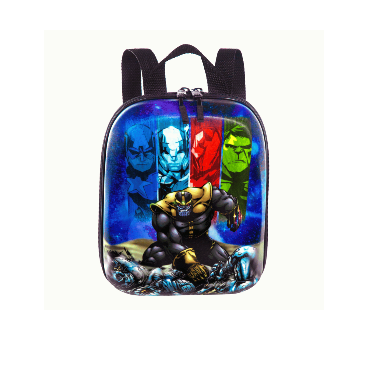 Kit Mochila Hulk Truck Monster e Lancheira Diplomata