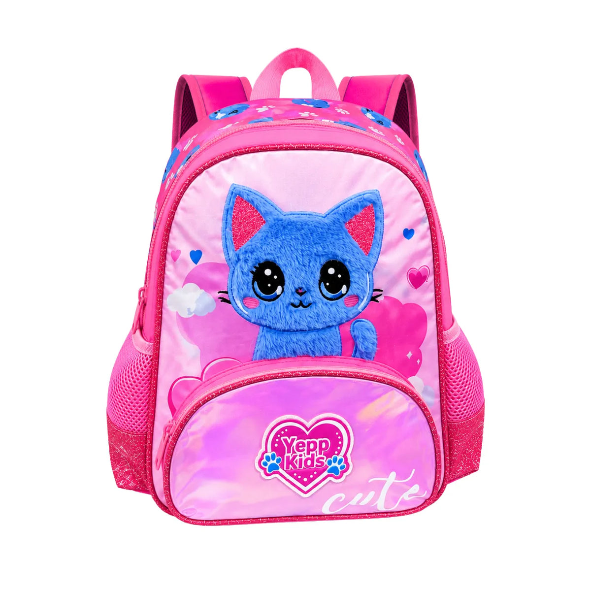 Mochila de Costa Baby Gatinha Yepp Kids Rosa