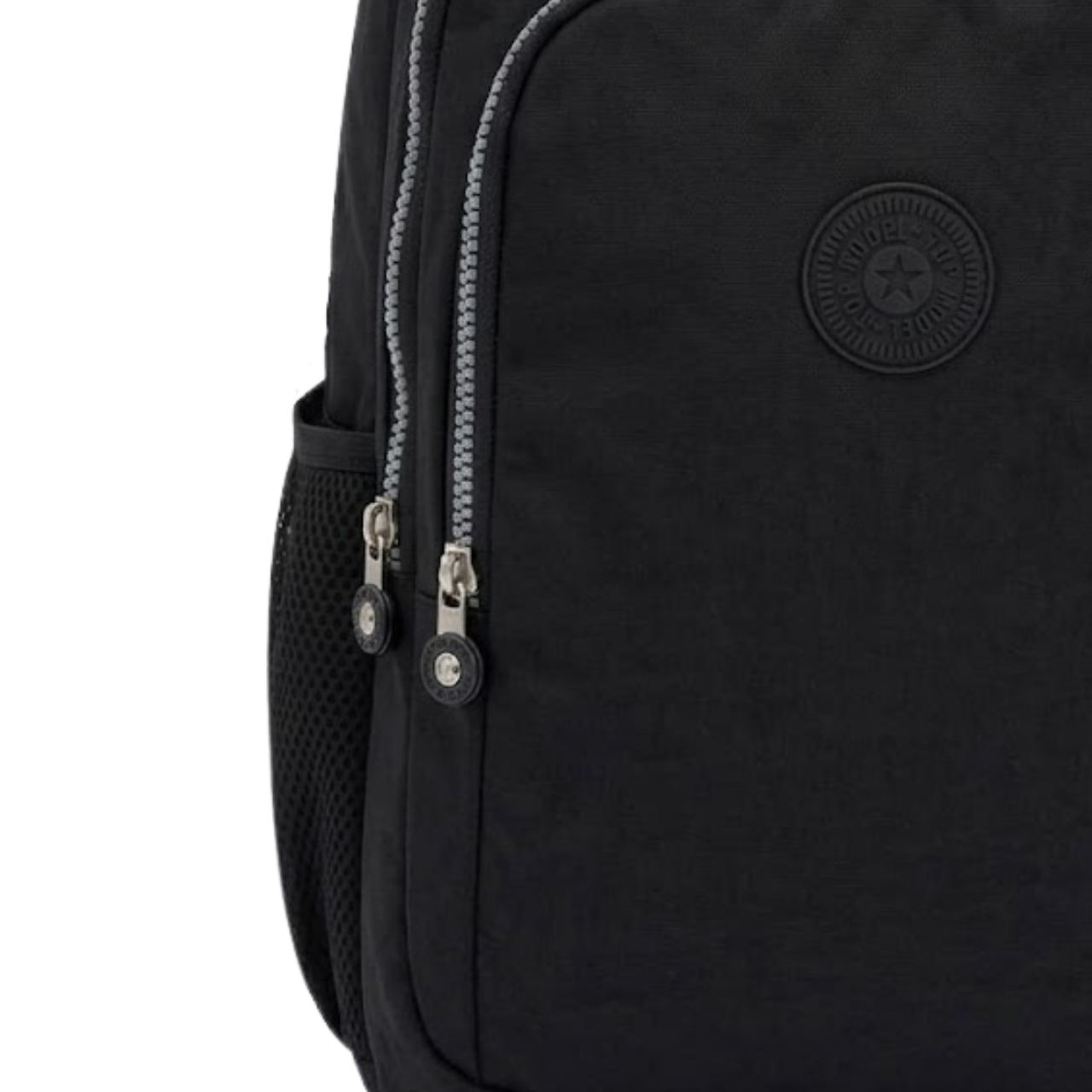 Kit Mochila de Costas Preta Ponto Verde com Estojo Box