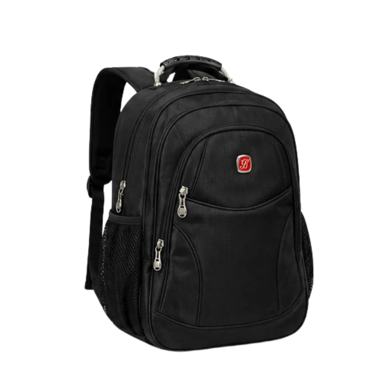 Mochila de Costas Bloonfield Preta com Cabo de Aço