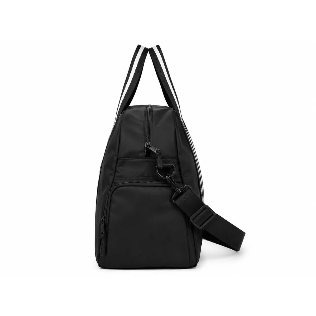 Bolsa de Viagem Preta Lelongjian com Alça Tira Colo
