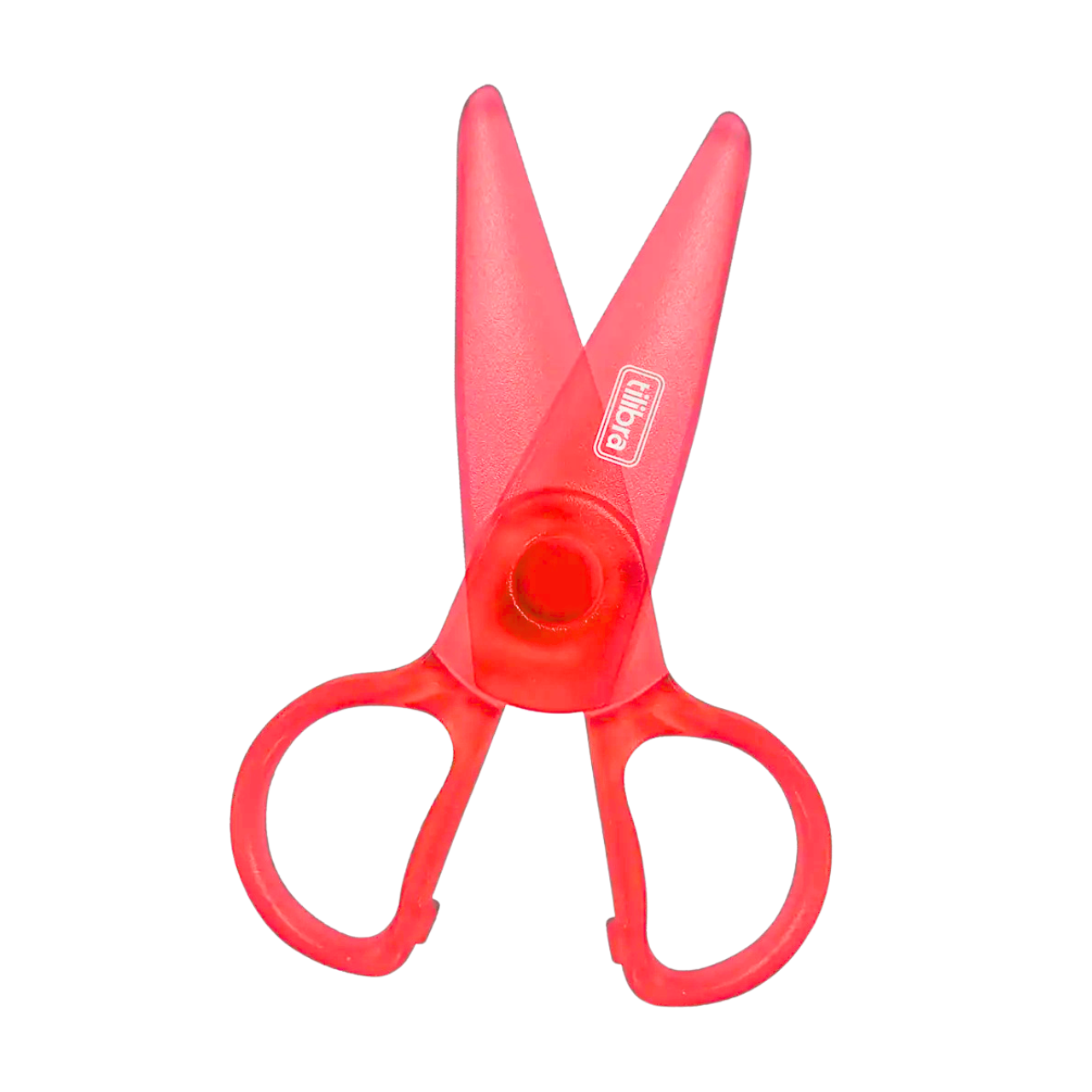 Tesoura Escolar Plástica Tilibra Vermelho