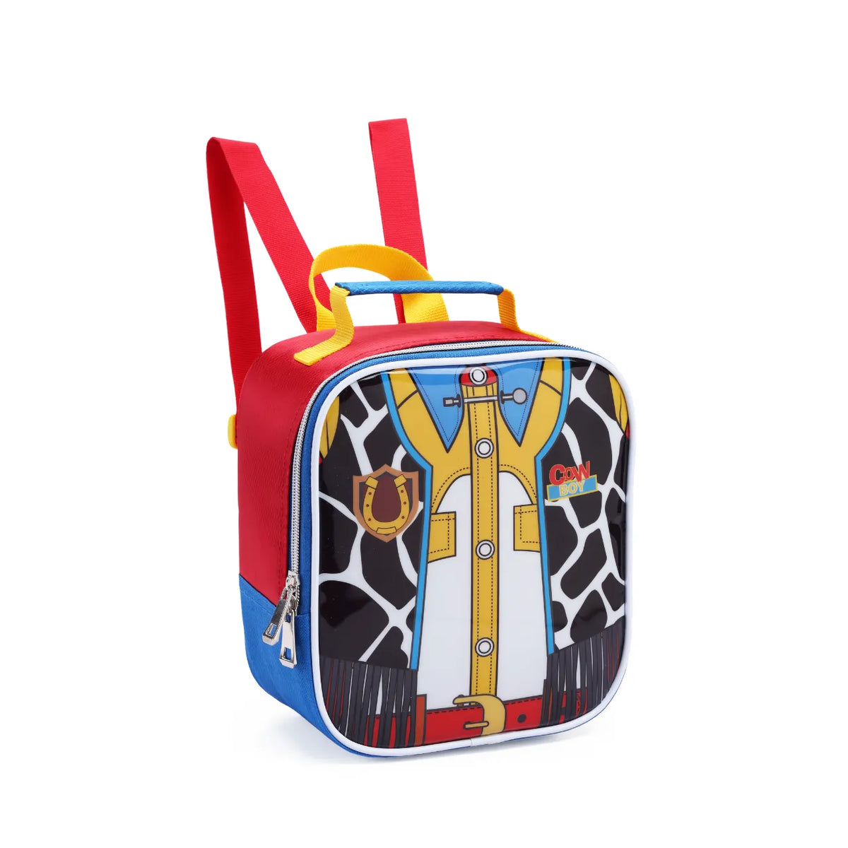 Kit Mochila de Rodas Cowboy com Lancheira e Estojo