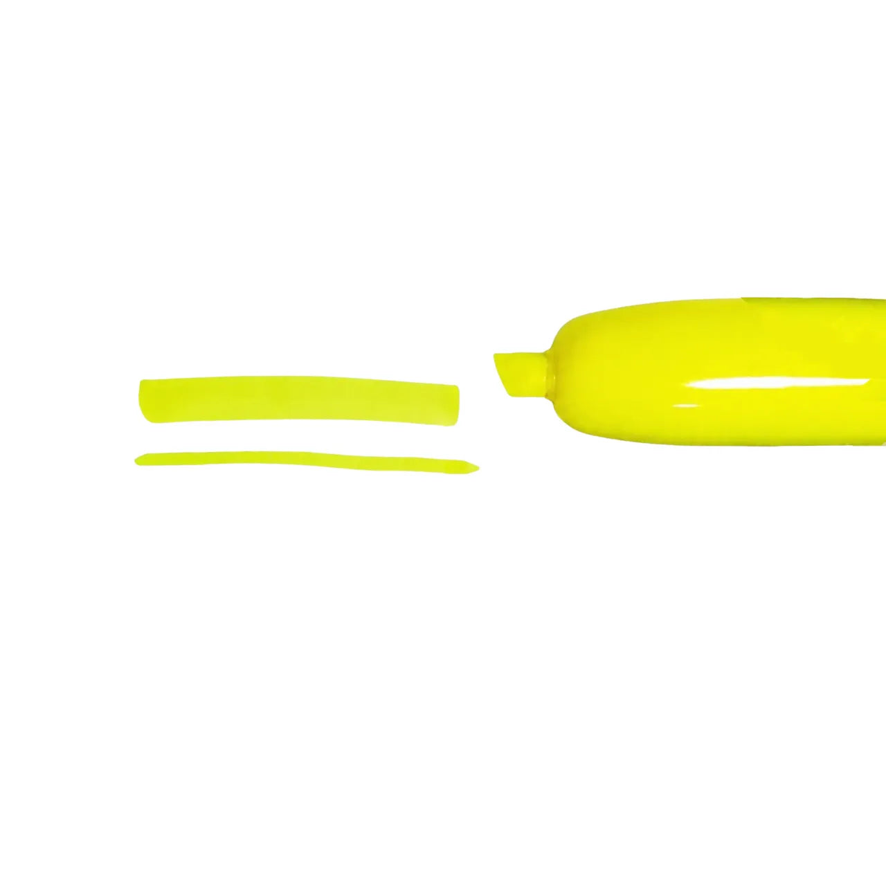 Marcador de Texto Retrátil Neon Amarelo Tilibra