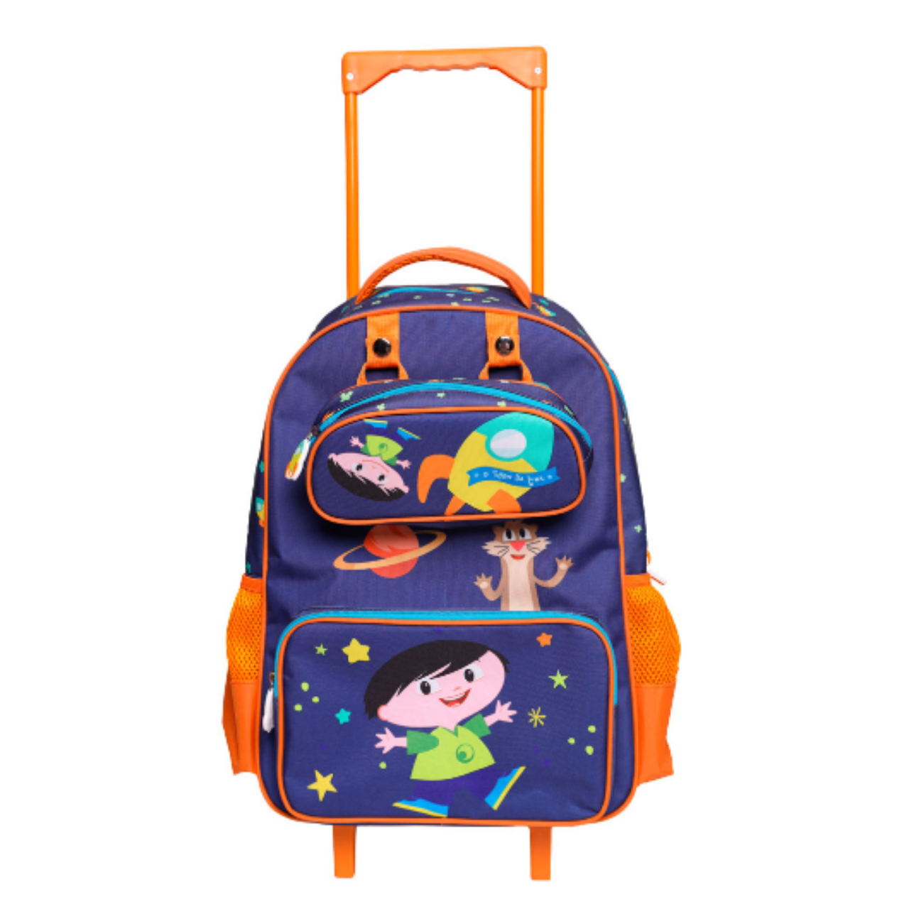 Kit Mochila de Rodas Show da Luna com Lancheira e Estojo