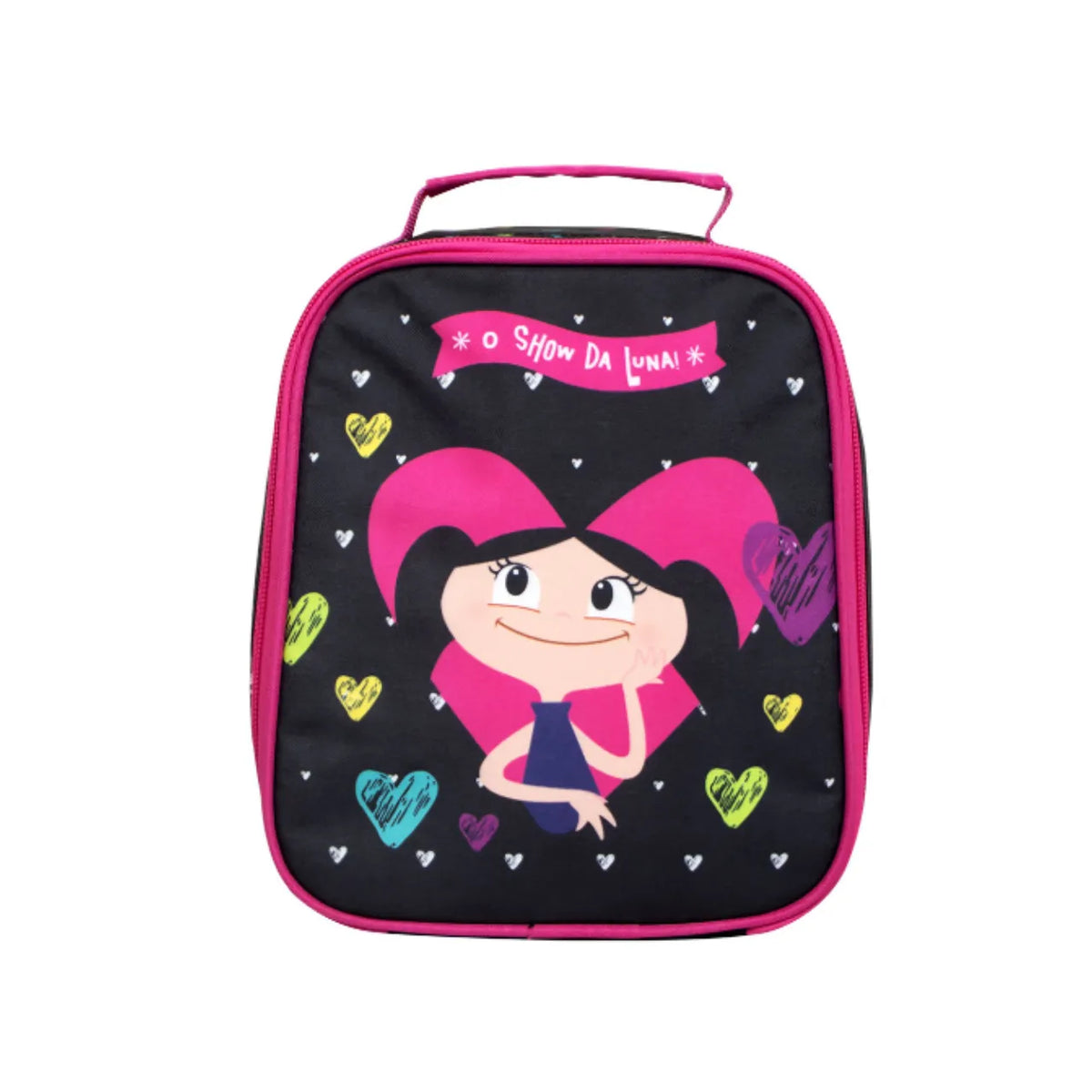 Kit Mochila de Rodas Show da Luna com Lancheira e Estojo