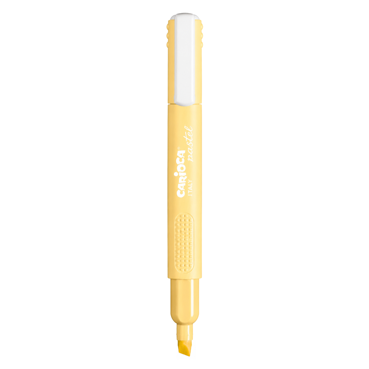 Marcador de Texto Pastel Amarelo Carioca
