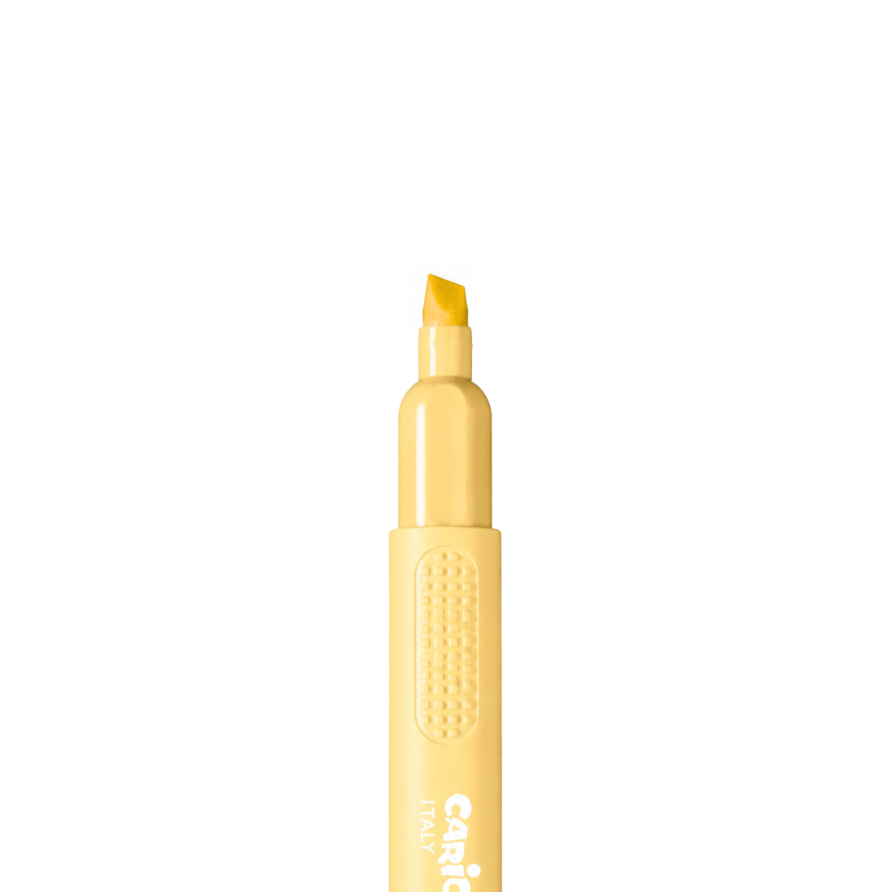Marcador de Texto Pastel Amarelo Carioca