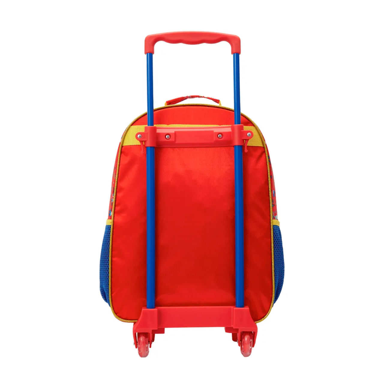 Kit Mochila de Rodas Branca de Neve com Lancheira e Estojo