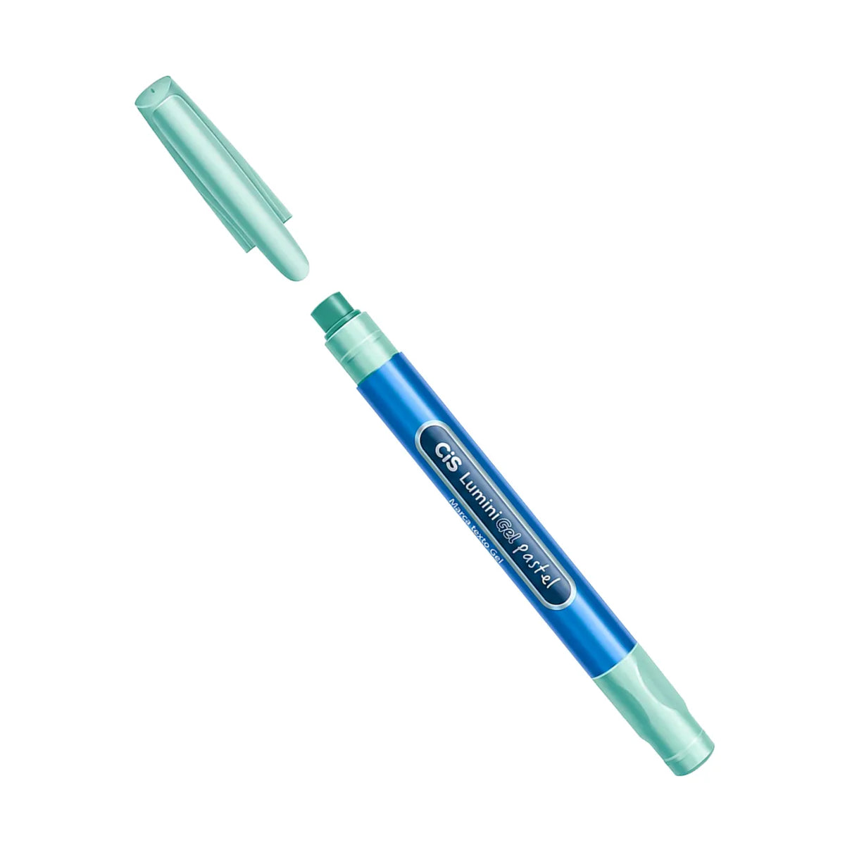 Marca Texto em Gel Cis Pastel Verde