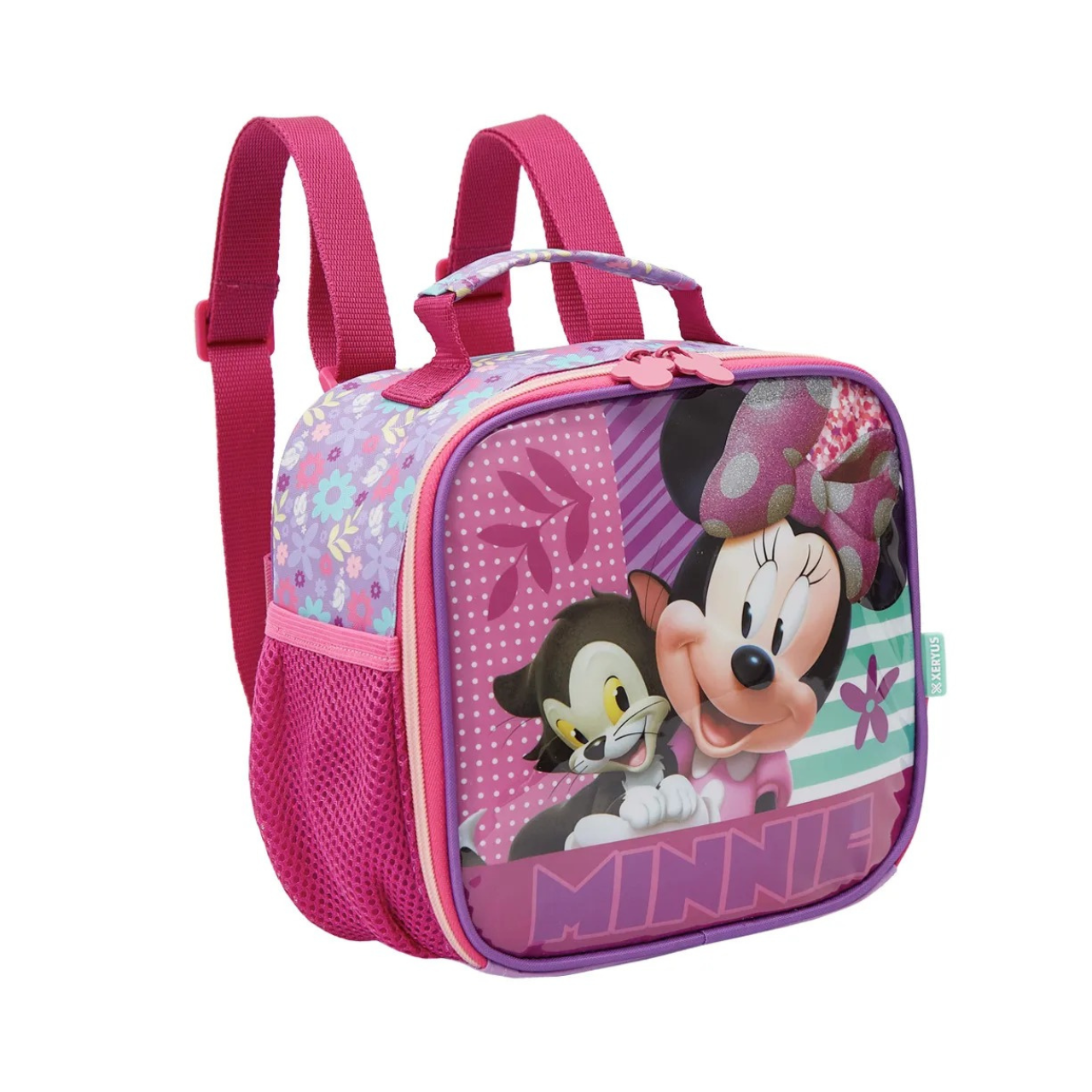 Kit Mochila de Rodas Minnie com Lancheira e Estojo