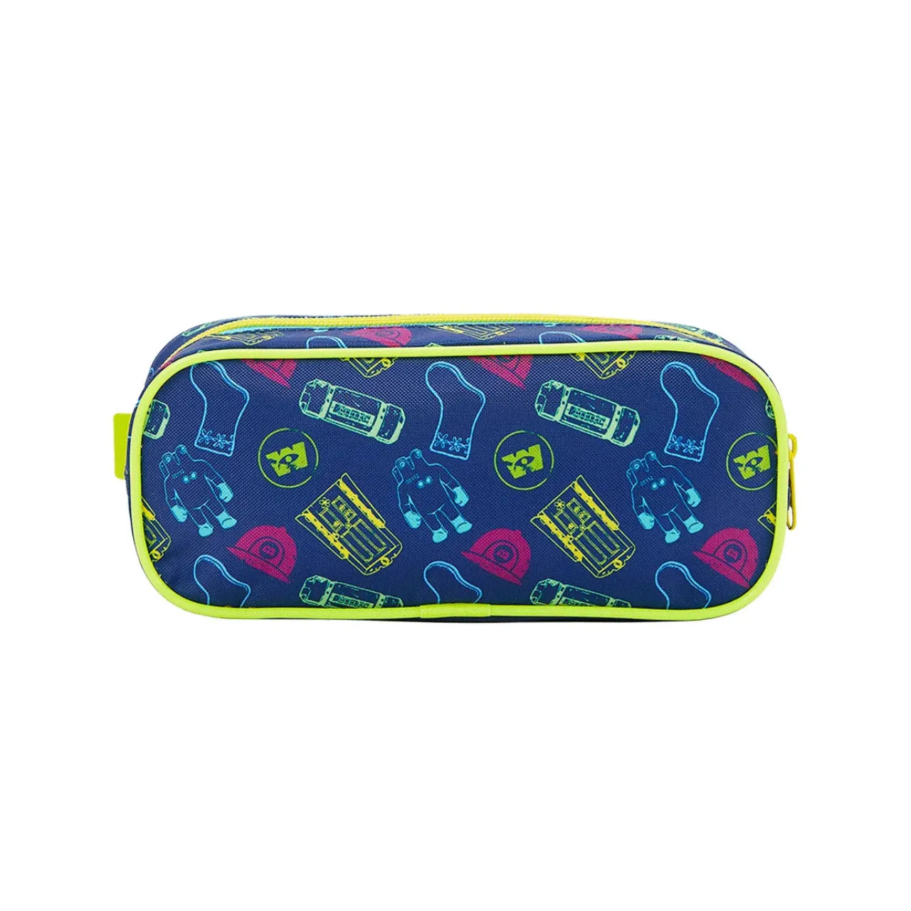 Kit Mochila de Rodas Monstros S.A com Lancheira e Estojo
