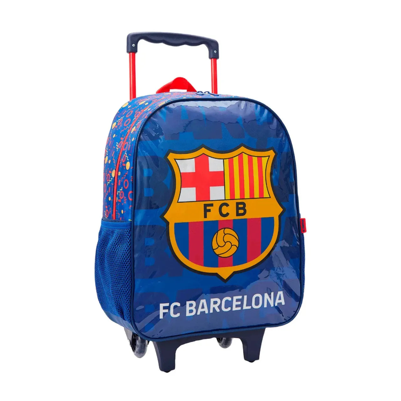Kit Mochila de Rodas Barcelona com Lancheira e Estojo