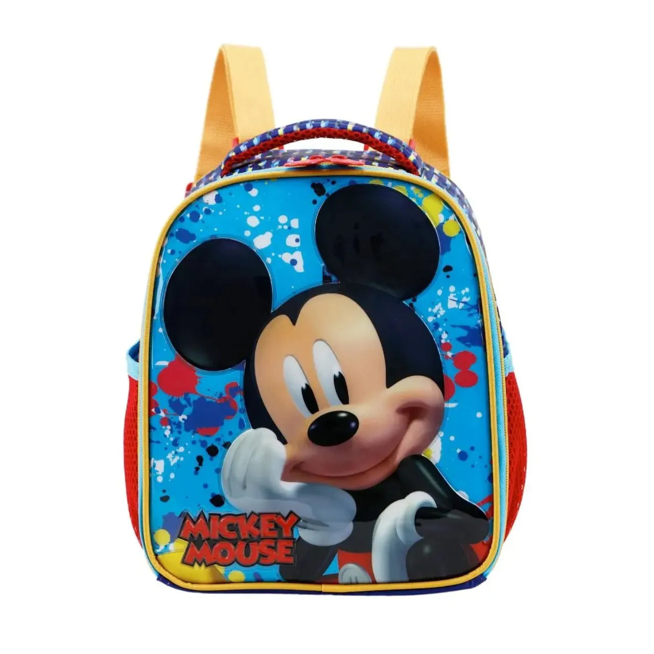 Kit Mochila de Rodas Mickey com Lancheira e Estojo