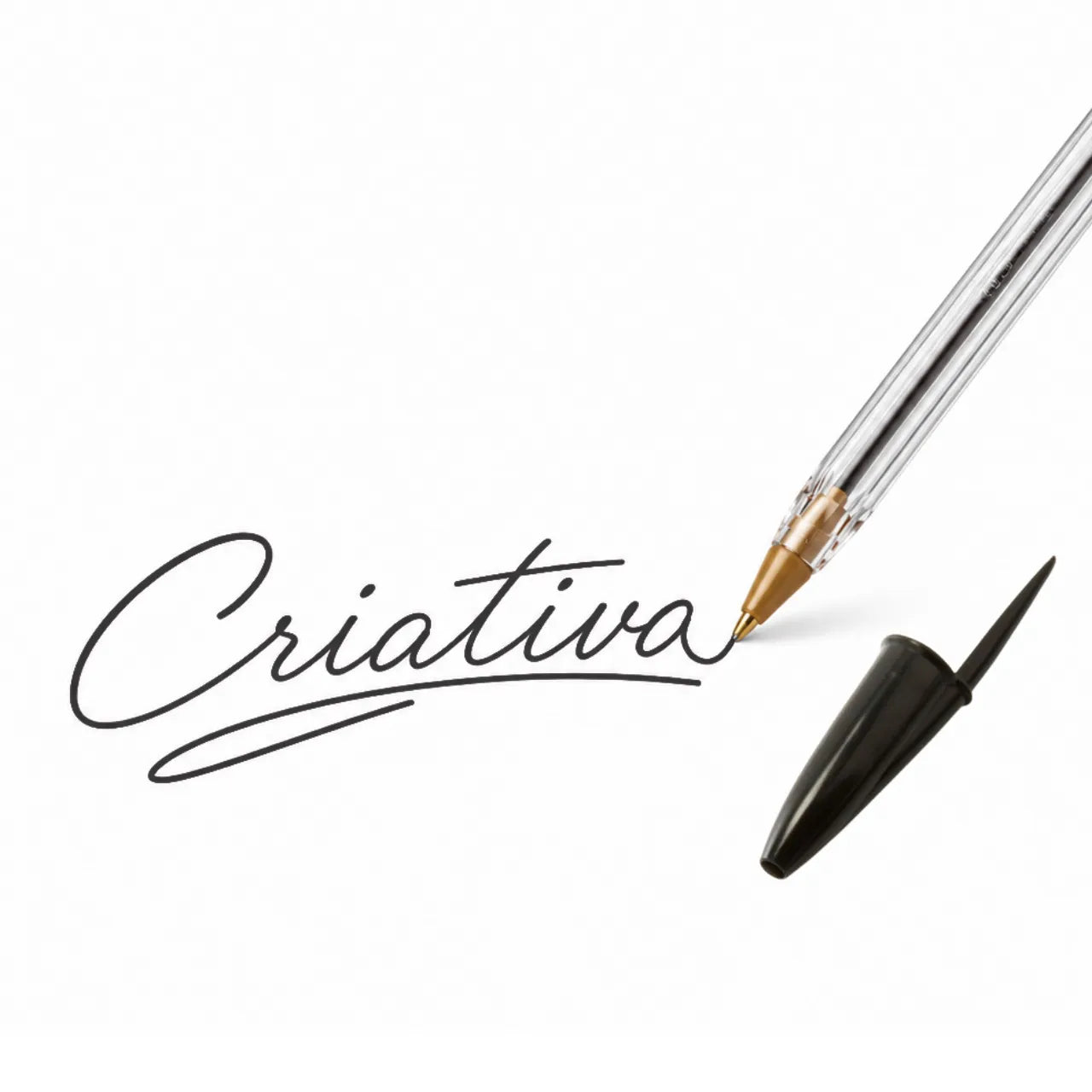 Caneta Esferográfica Cristal Preta Bic 1,0mm