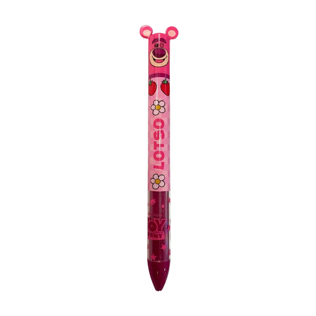 Caneta Bicolor Pixar Rosa 1,0mm Molin
