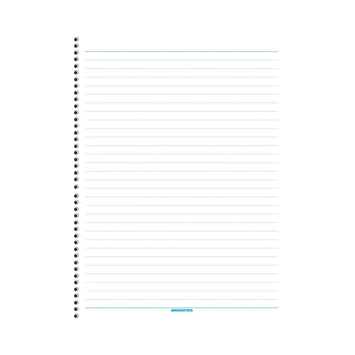 Caderno Love Floral 96 Folhas Espiral Animativa