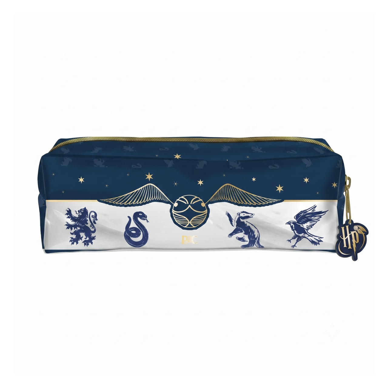 Estojo Escolar PVC Cristal Harry Potter Dac