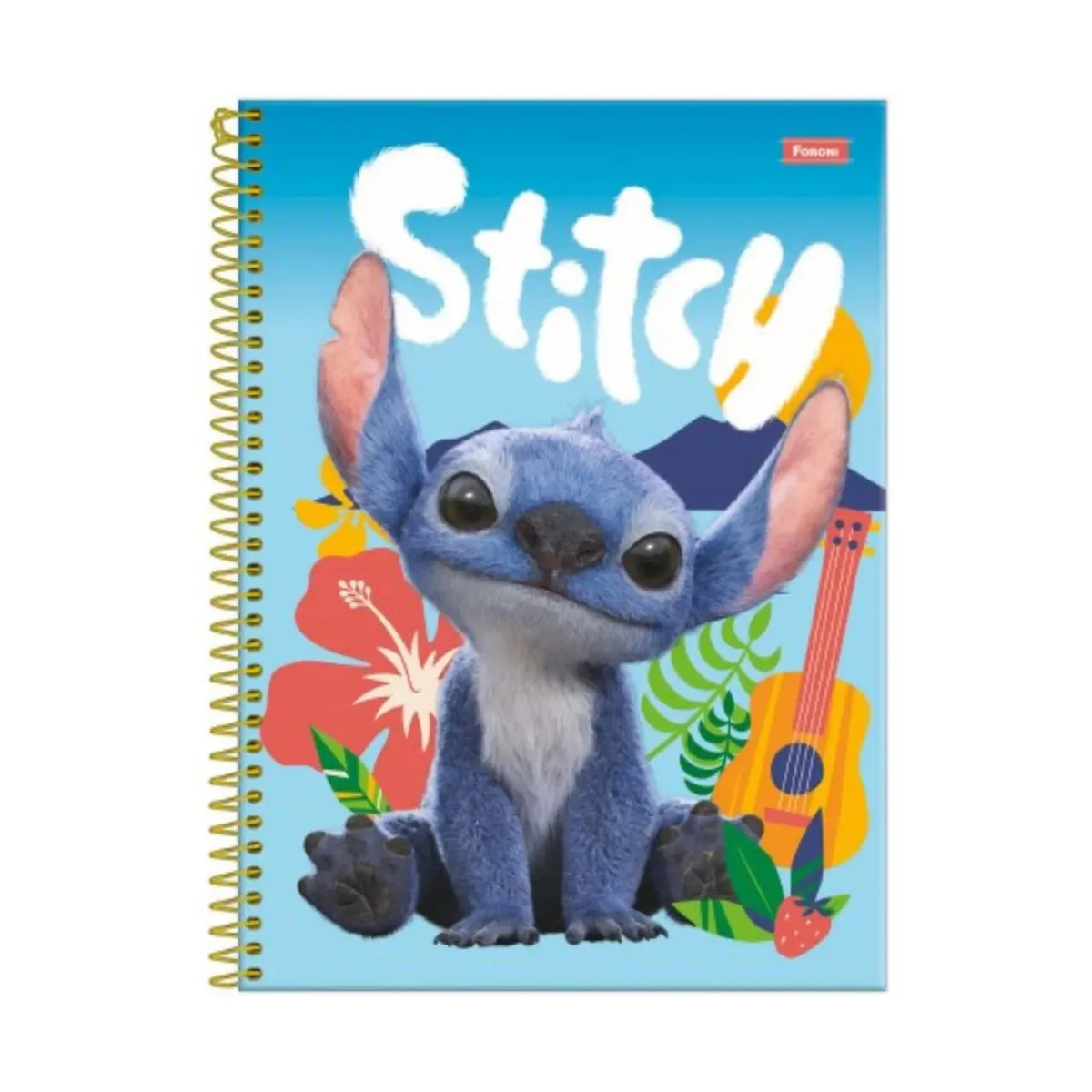Caderno Stitch 10 Matérias 160 Folhas Foroni