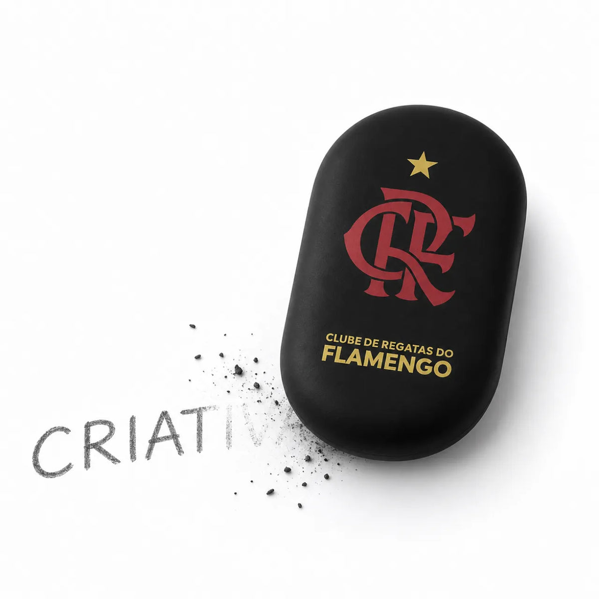 Borracha Flamengo Escudo Preta Skypaper