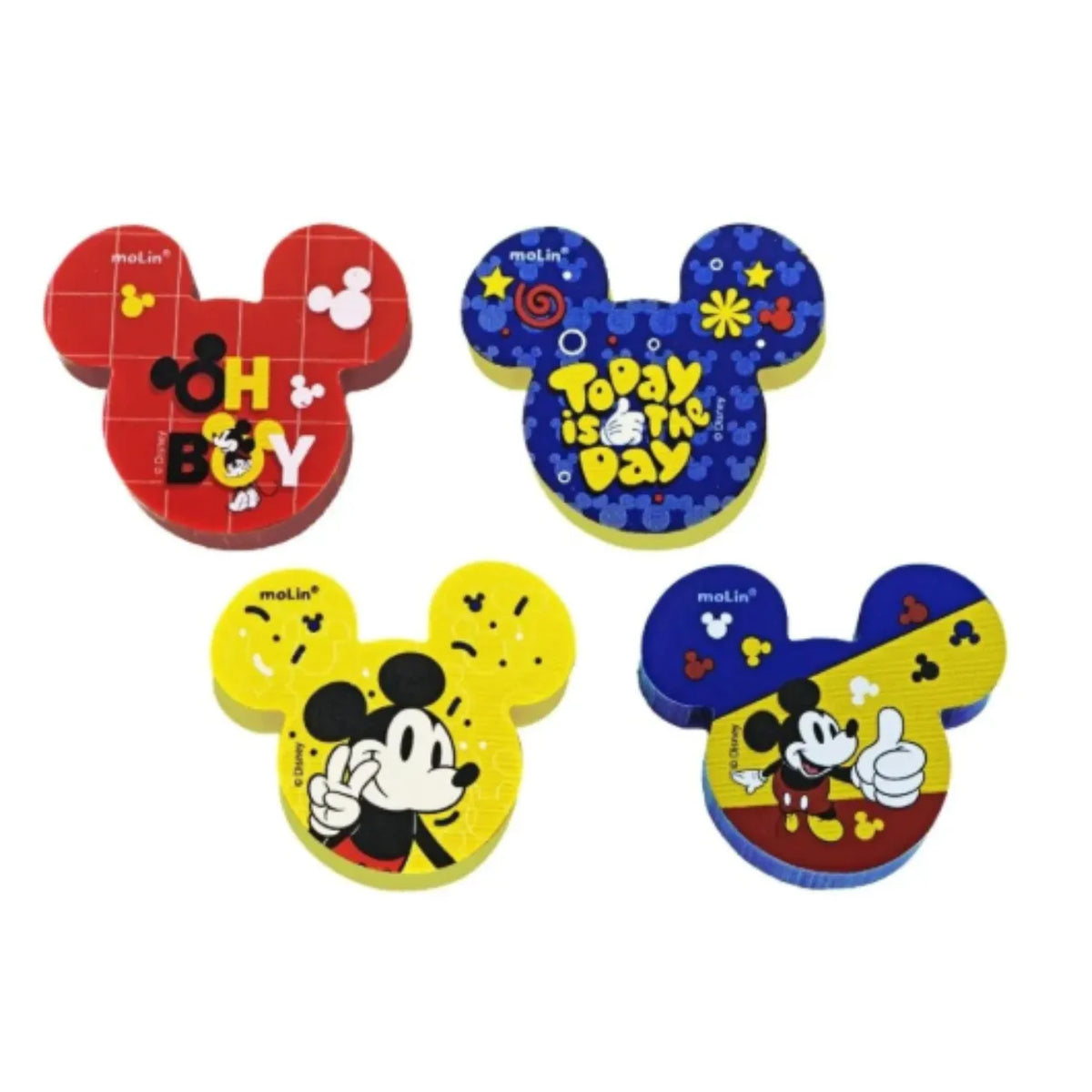 Borracha Mickey Mouse Azul Molin