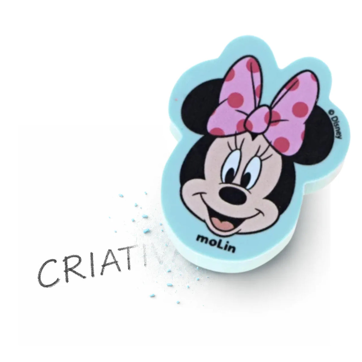 Borracha Verde Minnie Mouse Molin