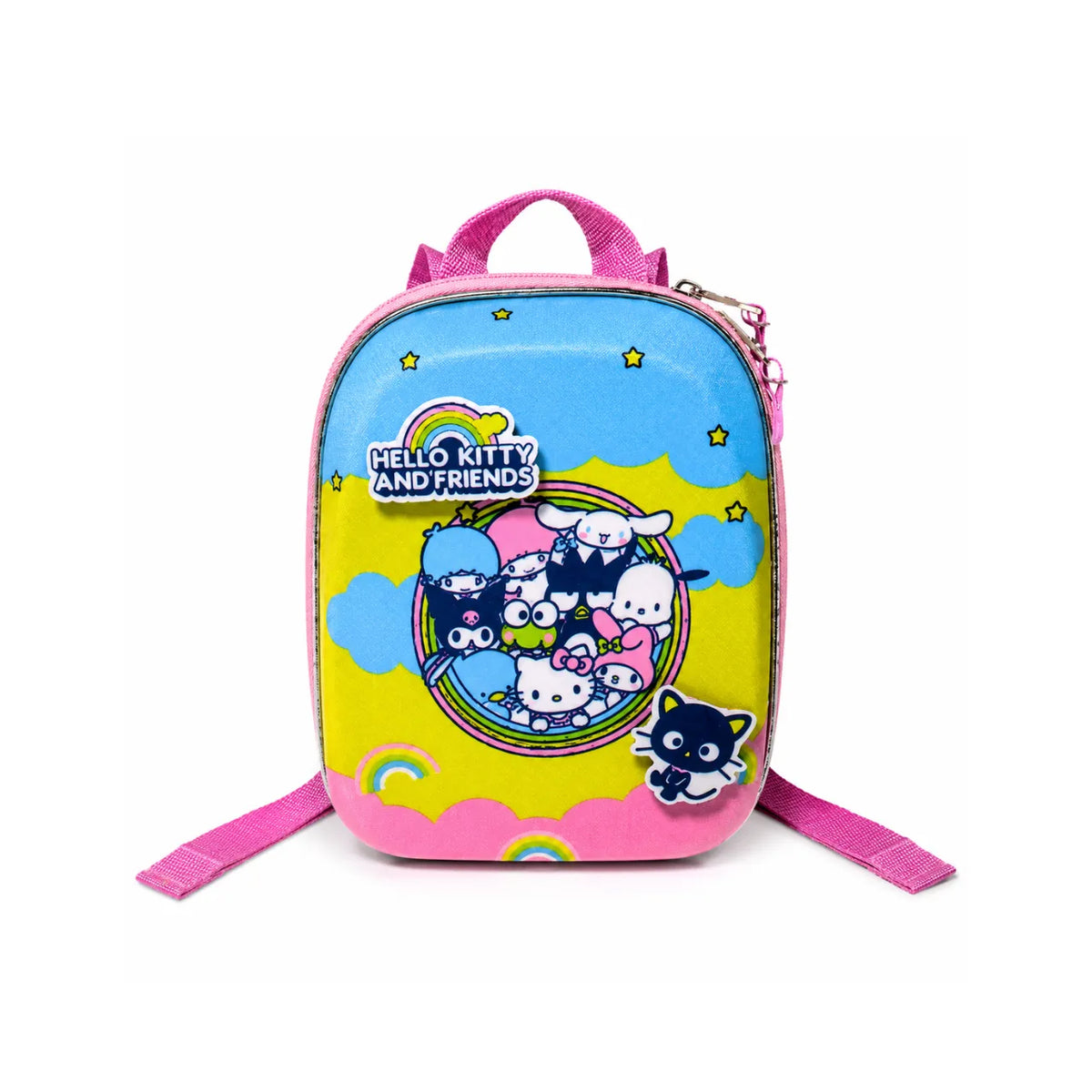 Kit Mochila de Rodinha Hello Kitty com Lancheira Diplomata
