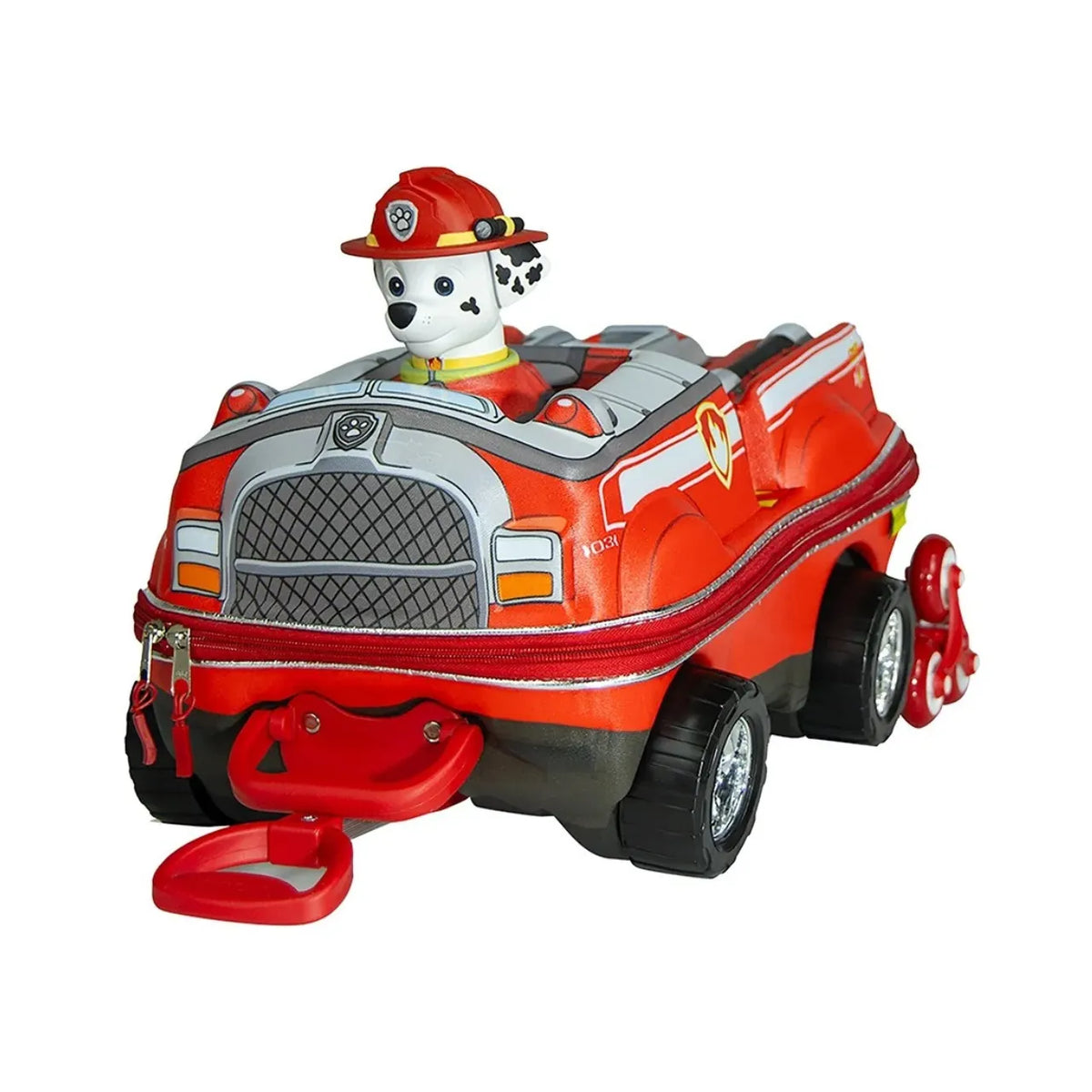 Kit Mochila Rodinha Paw Patrol Marshall Lancheira Diplomata