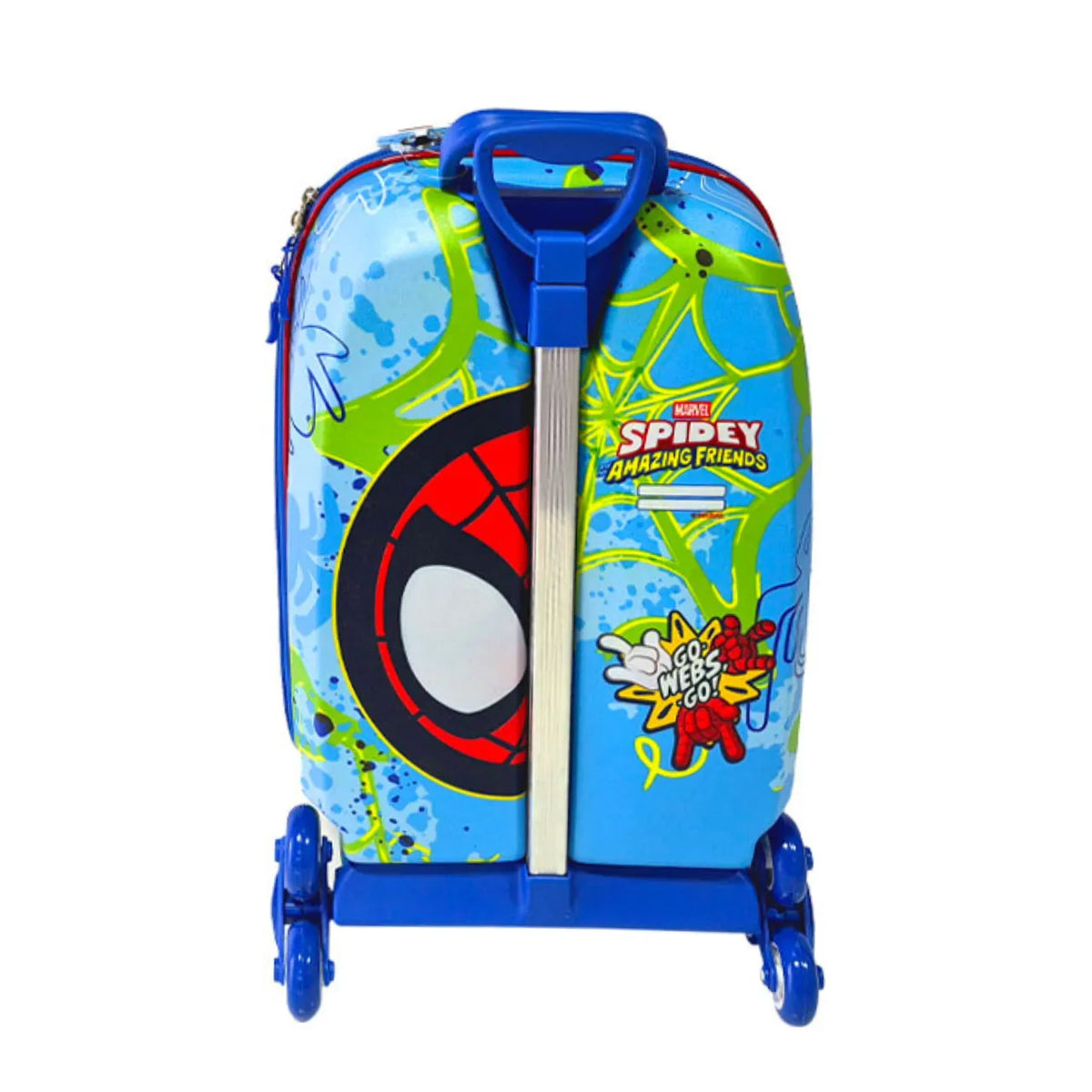 Kit Mochila Rodinha Homem Aranha Lancheira Diplomata