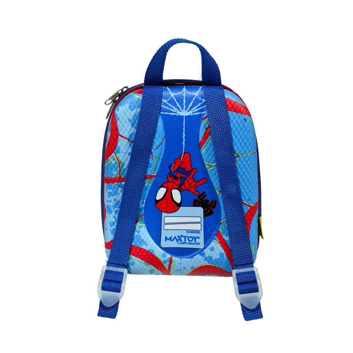 Kit Mochila Rodinha Homem Aranha Carro Lancheira Diplomata