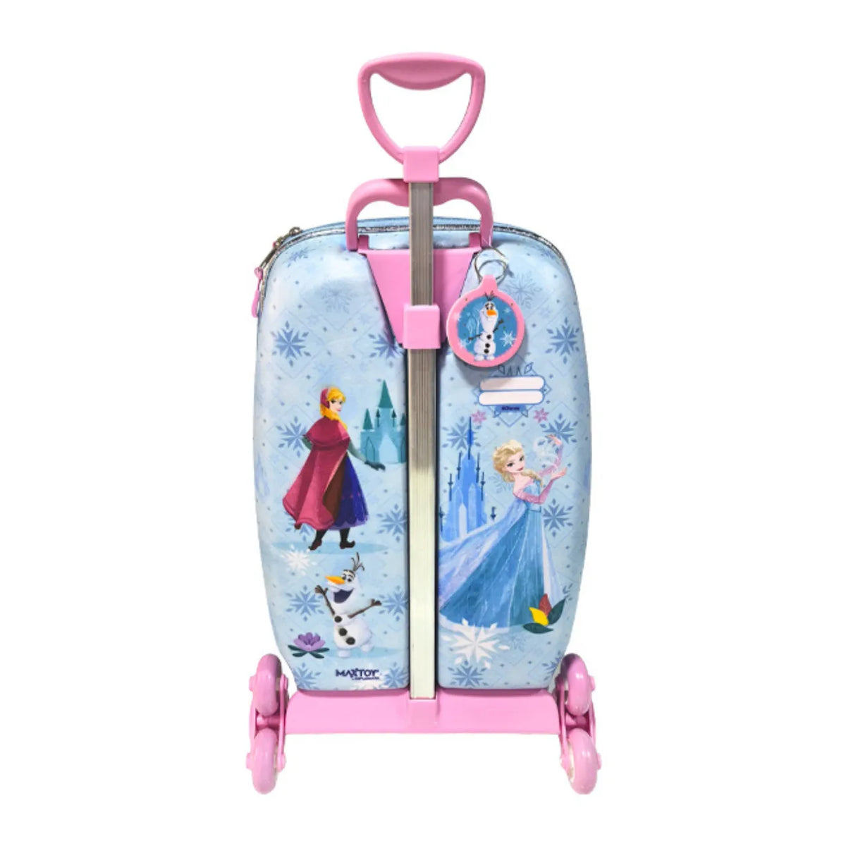 Kit Mochila Rodinha Frozen Elsa Lancheira Diplomata