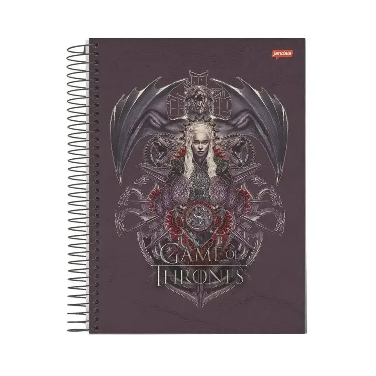 Caderno 20 Matérias Game of Thrones 320 Folhas Jandaia