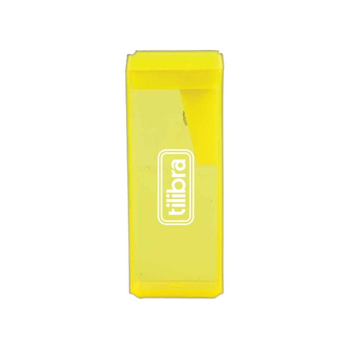 Apontador 1 Furo com Depósito Amarelo Tilibra