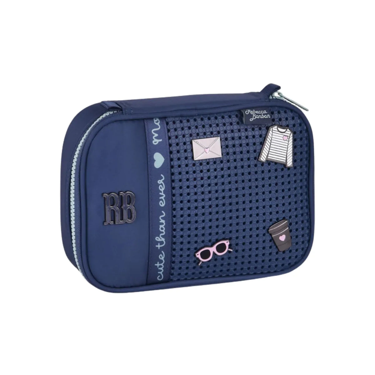 Estojo Box Azul Rebecca Bonbon