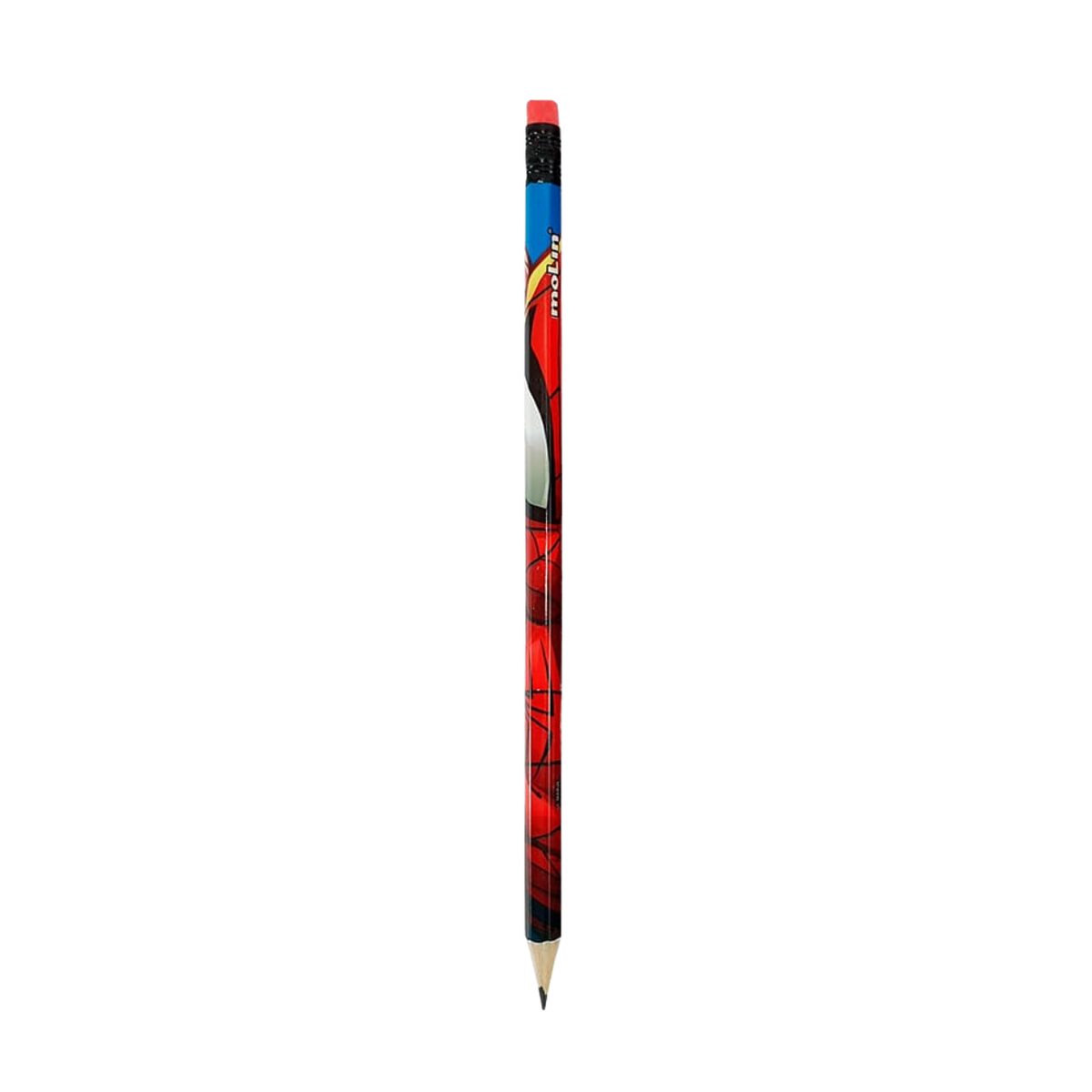Lápis de Escrever Spider-Man Molin com Borracha