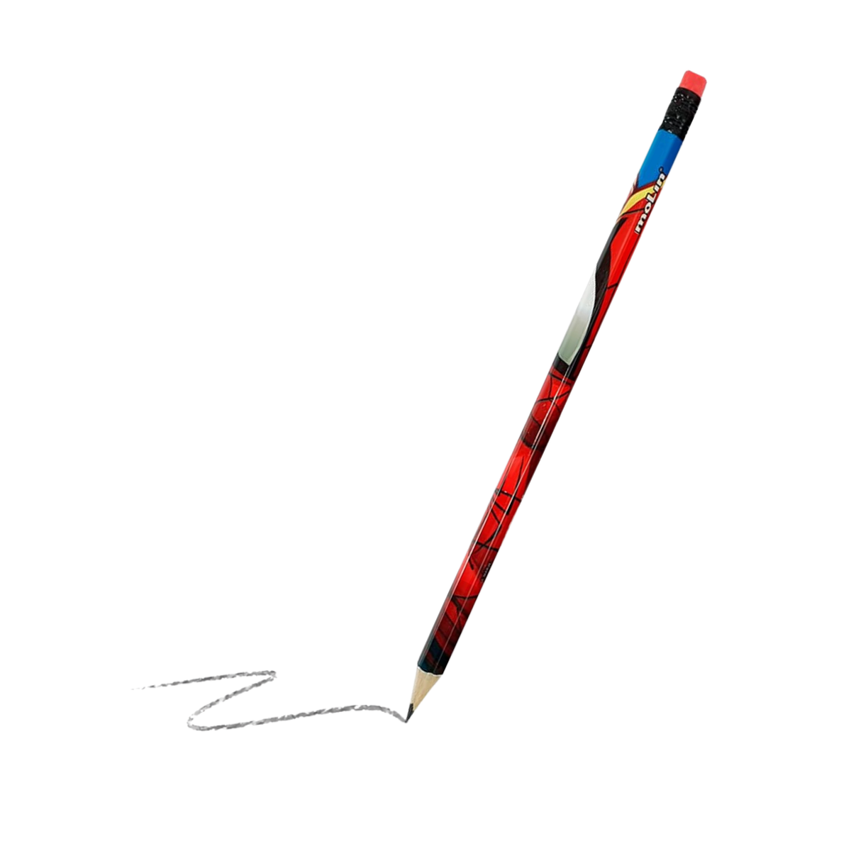 Lápis de Escrever Spider-Man Molin com Borracha